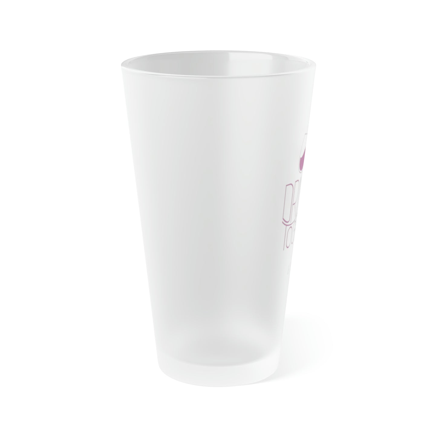 DTA Frosted Pint Glass