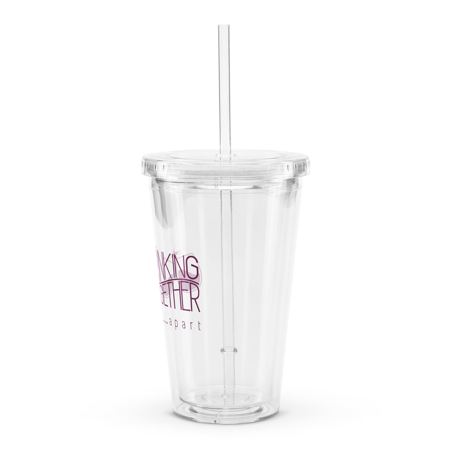 DTA Clear Plastic Tumbler