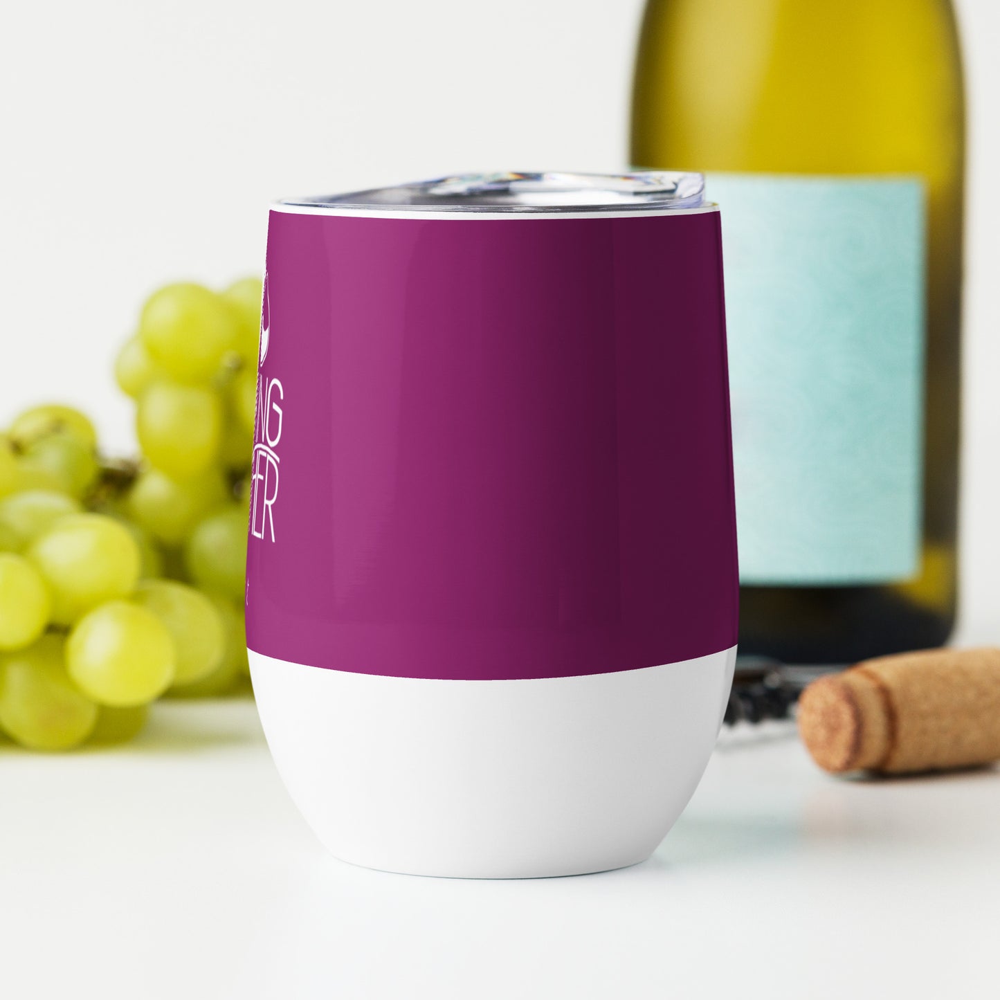 DTA 12oz. Wine Tumbler - purple