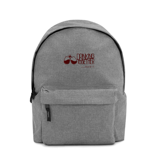 DTA Embroidered Backpack w/Wine Logo