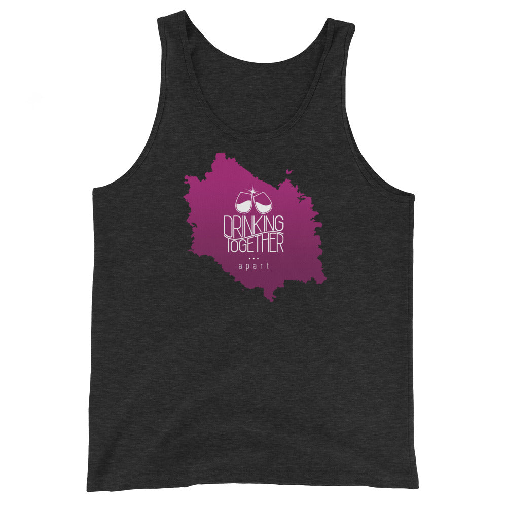DTA Unisex Wine Stain Tank Top