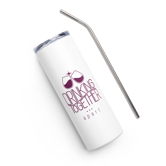 DTA Stainless Steel Tumbler - white