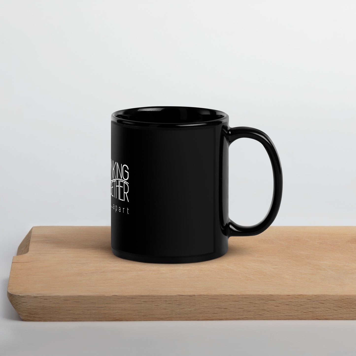 DTA Black Glossy Mug