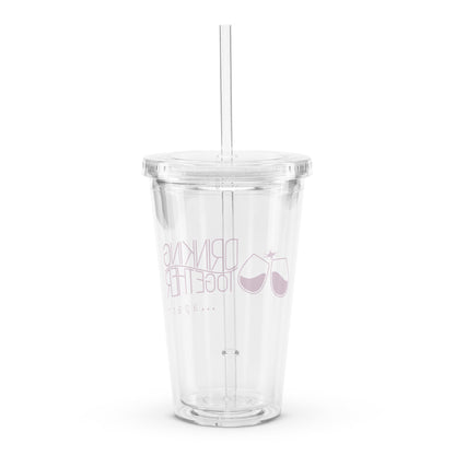 DTA Clear Plastic Tumbler