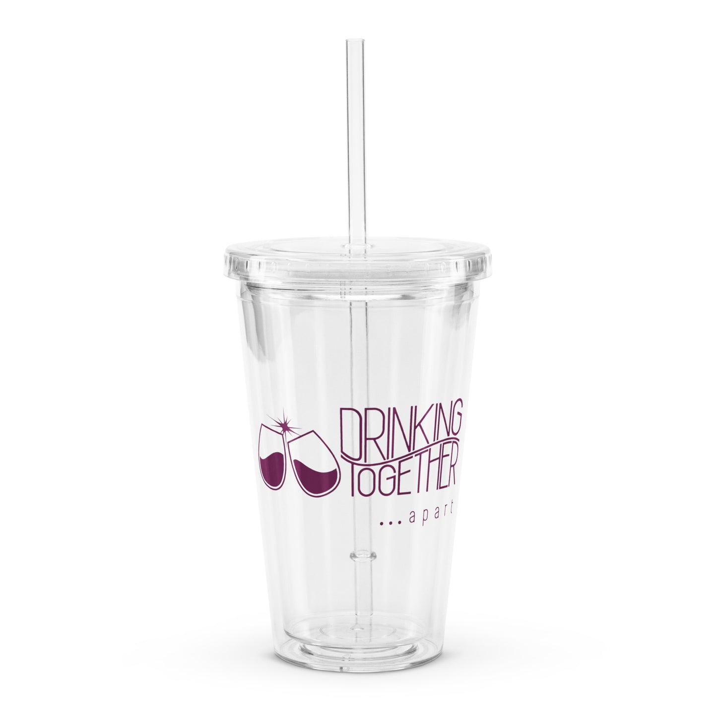 DTA Clear Plastic Tumbler