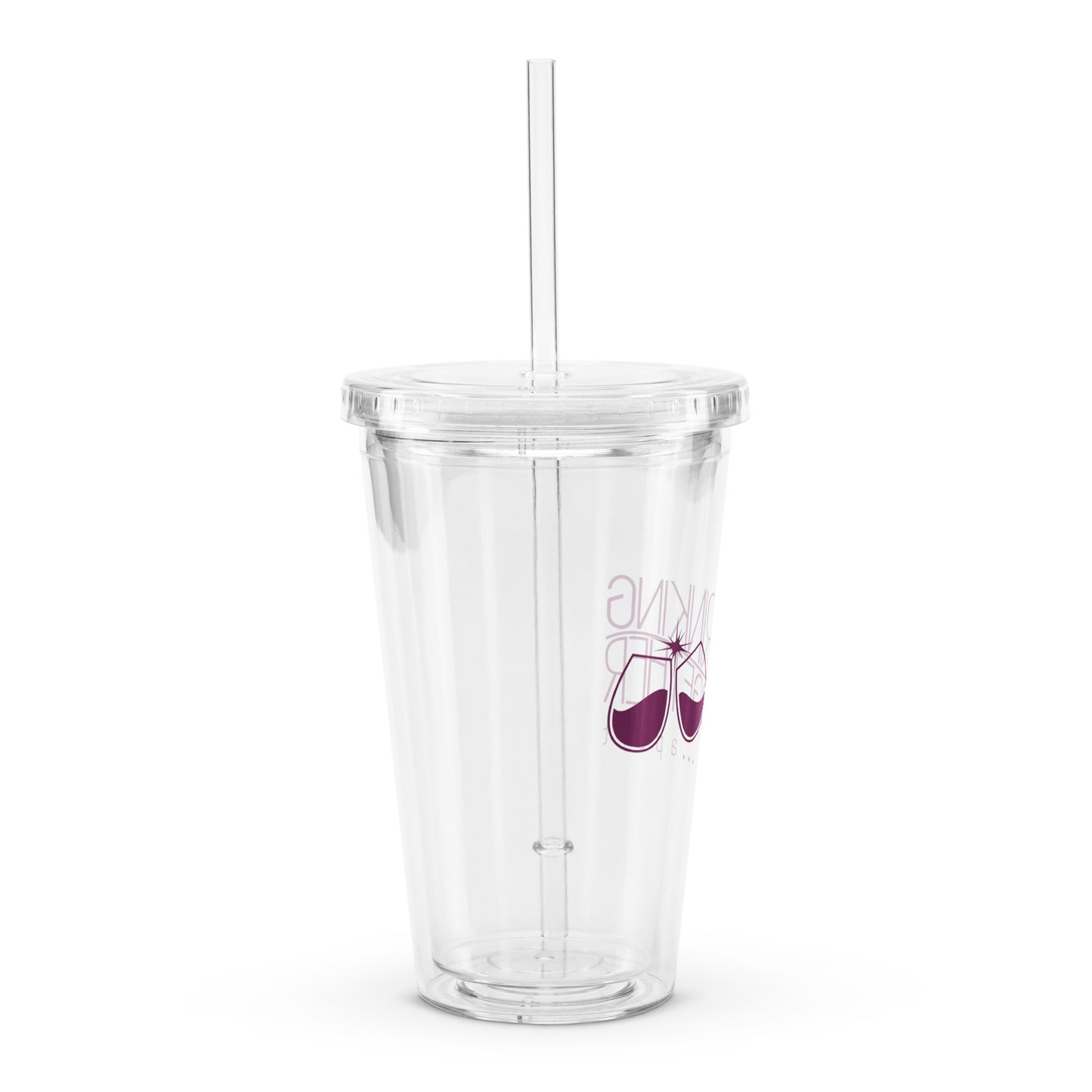 DTA Clear Plastic Tumbler