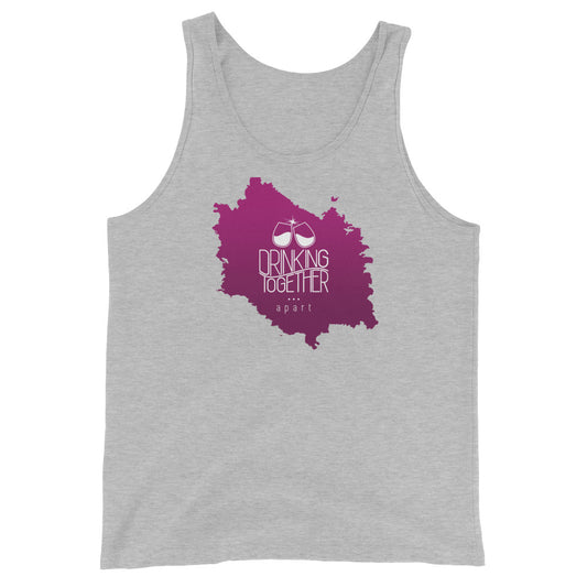 DTA Unisex Wine Stain Tank Top